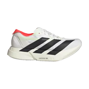 adidas Women's Adizero Adios Pro 4 Cloud White/Core Black/Silver Metallic
