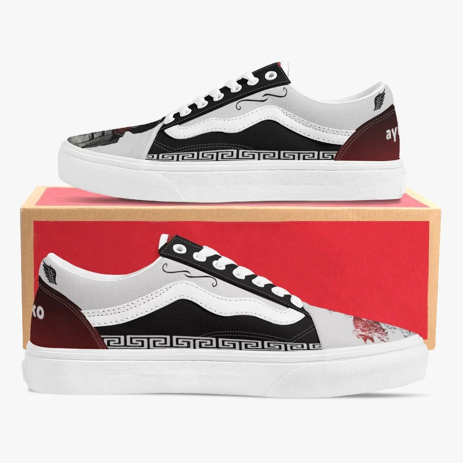 Attack On Titan Mikasa Ackerman V-OK Anime Shoes