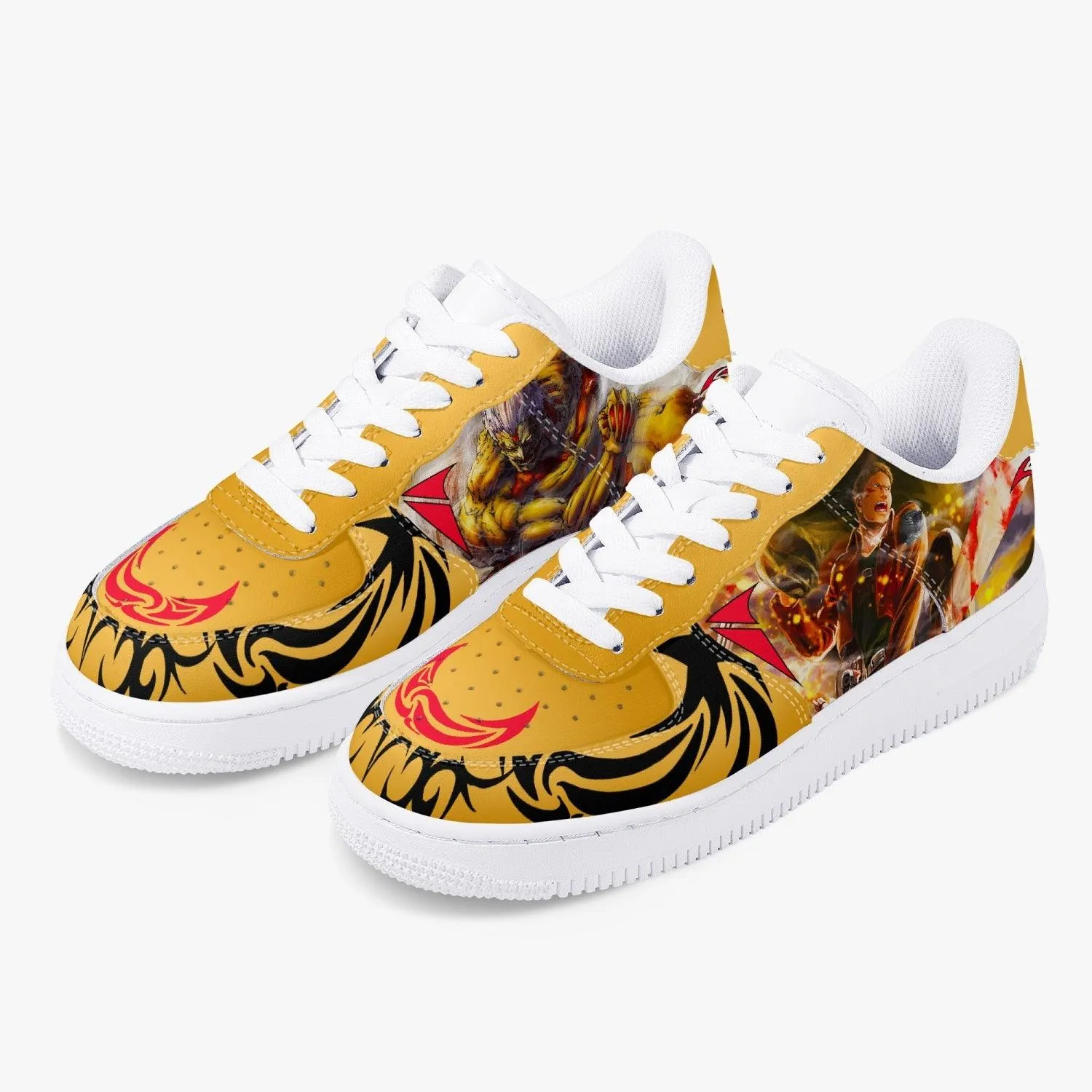 Attack On Titan Reiner Braun AF1 Anime Shoes