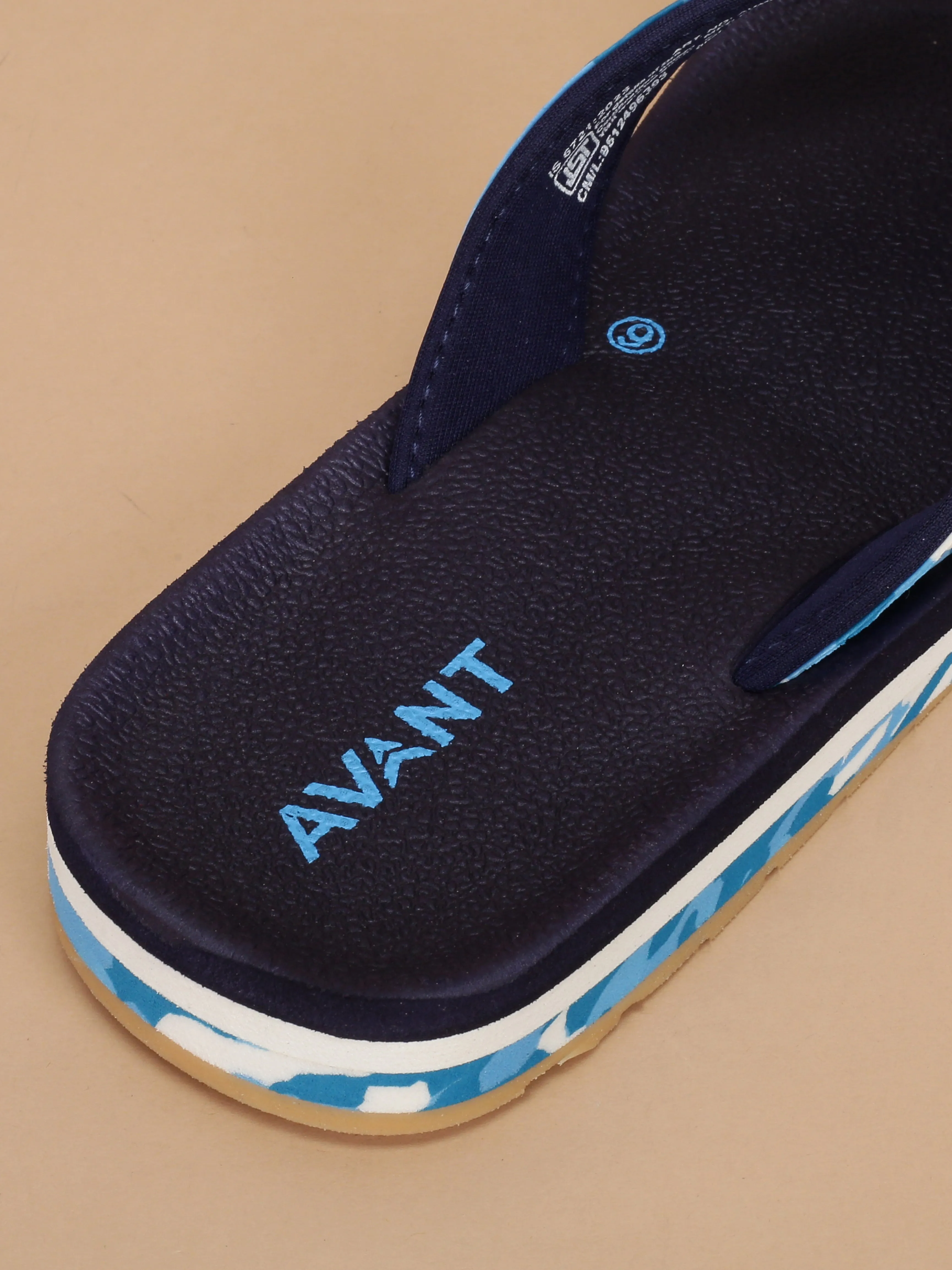 Avant Men's Mariner Flip Flops - Navy