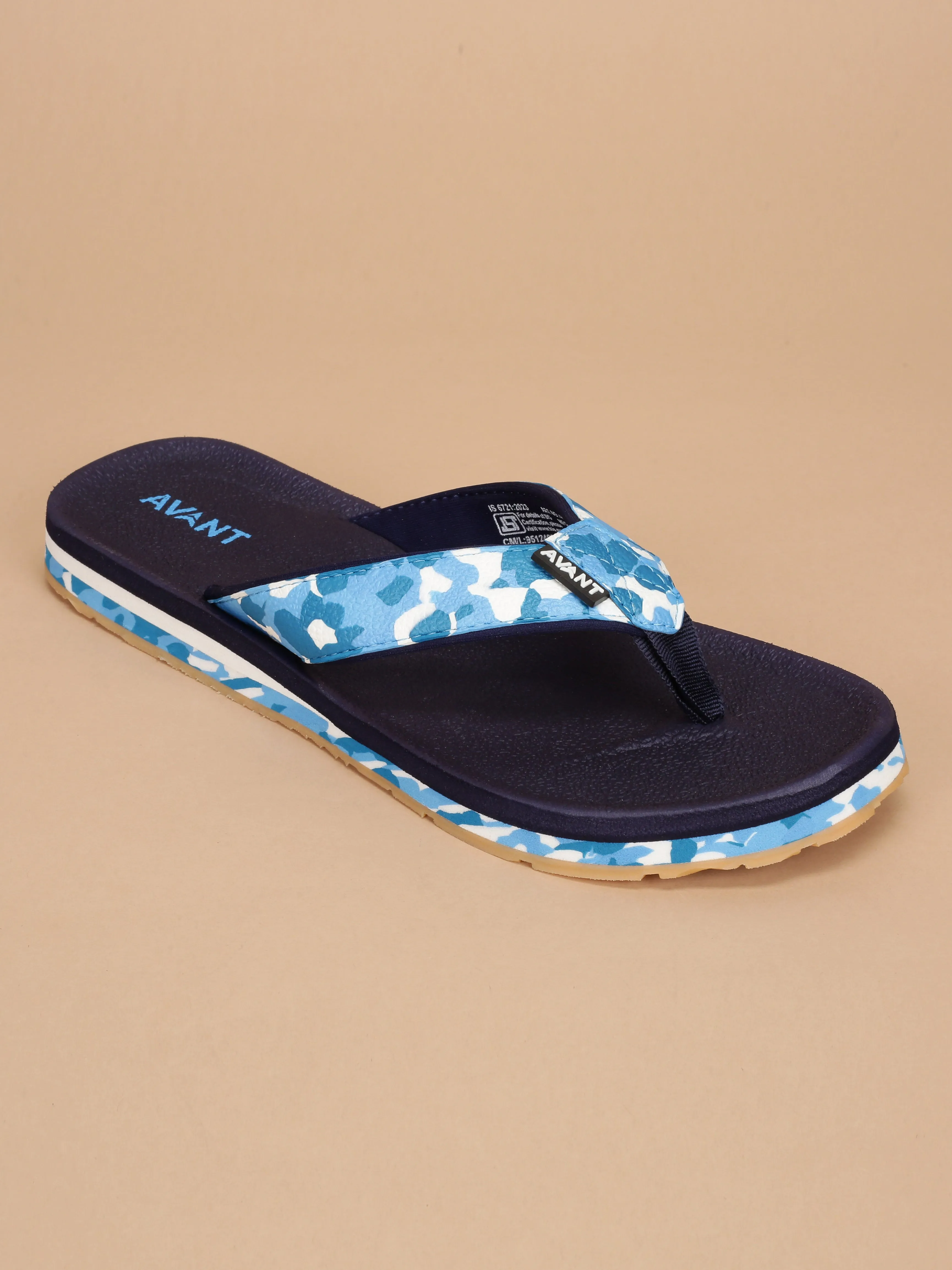 Avant Men's Mariner Flip Flops - Navy