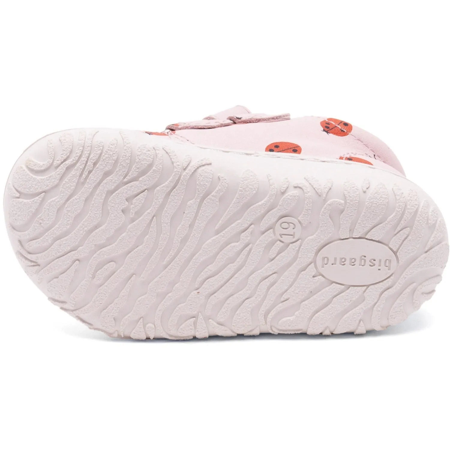 Bisgaard Lady Bugs Barefoot Hale V First Step Shoe