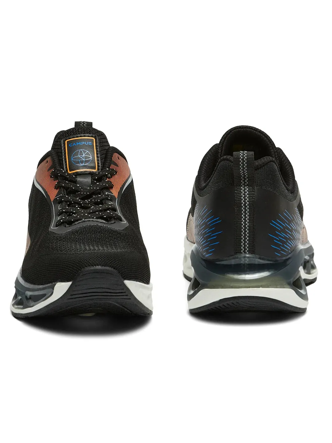 CRASH Black Men's Running Shoes