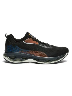 CRASH Black Men's Running Shoes