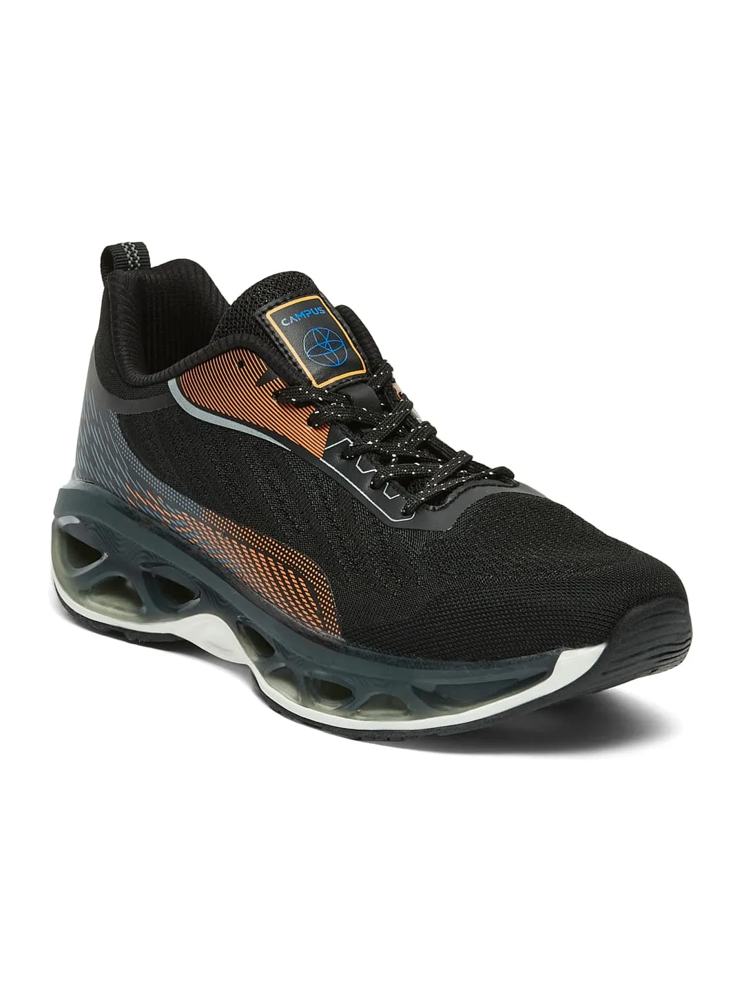 CRASH Black Men's Running Shoes
