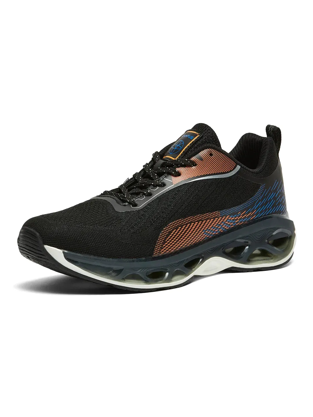 CRASH Black Men's Running Shoes