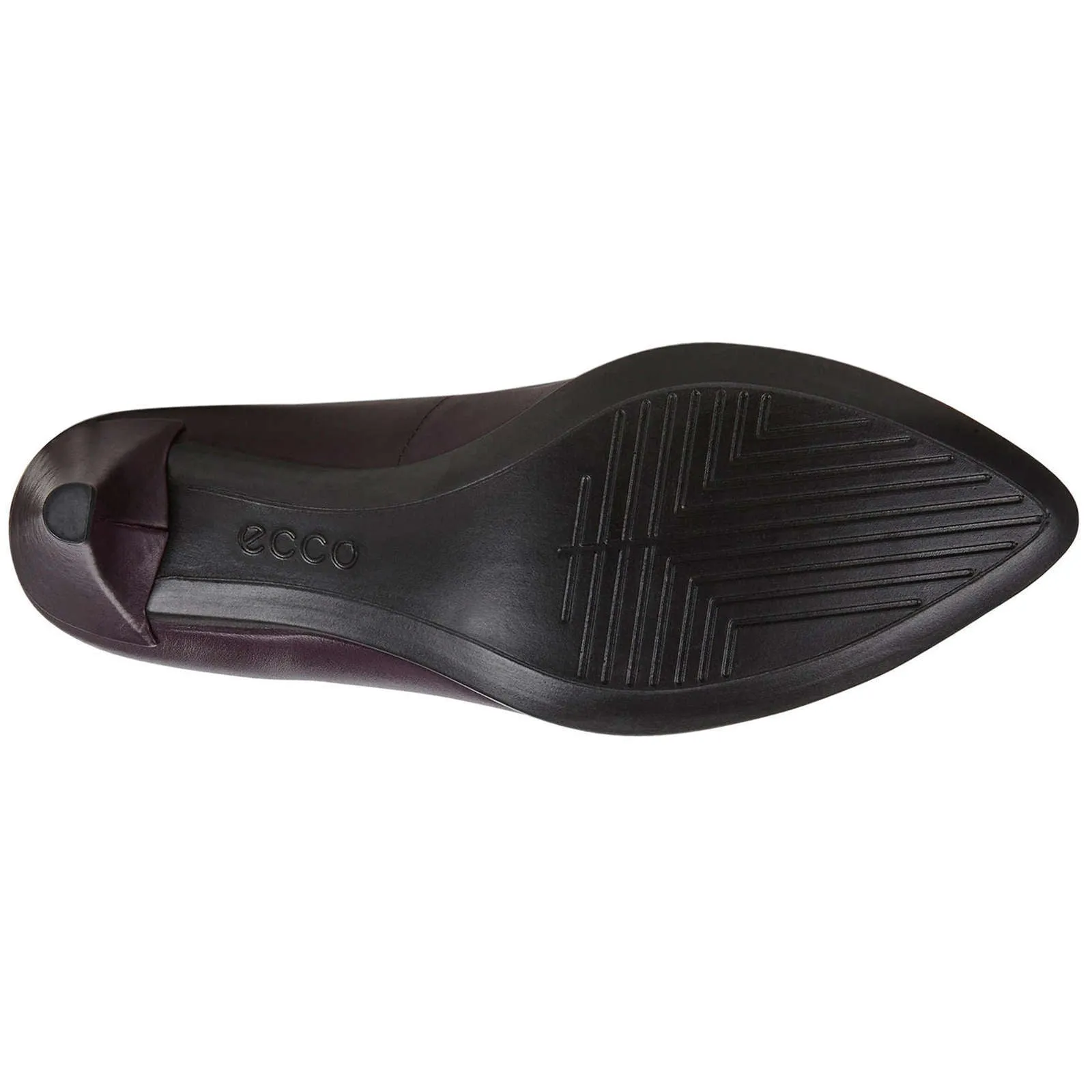 Ecco Shape 45 Nubuck Leather Women's Slip-On Kitten Heel Shoes