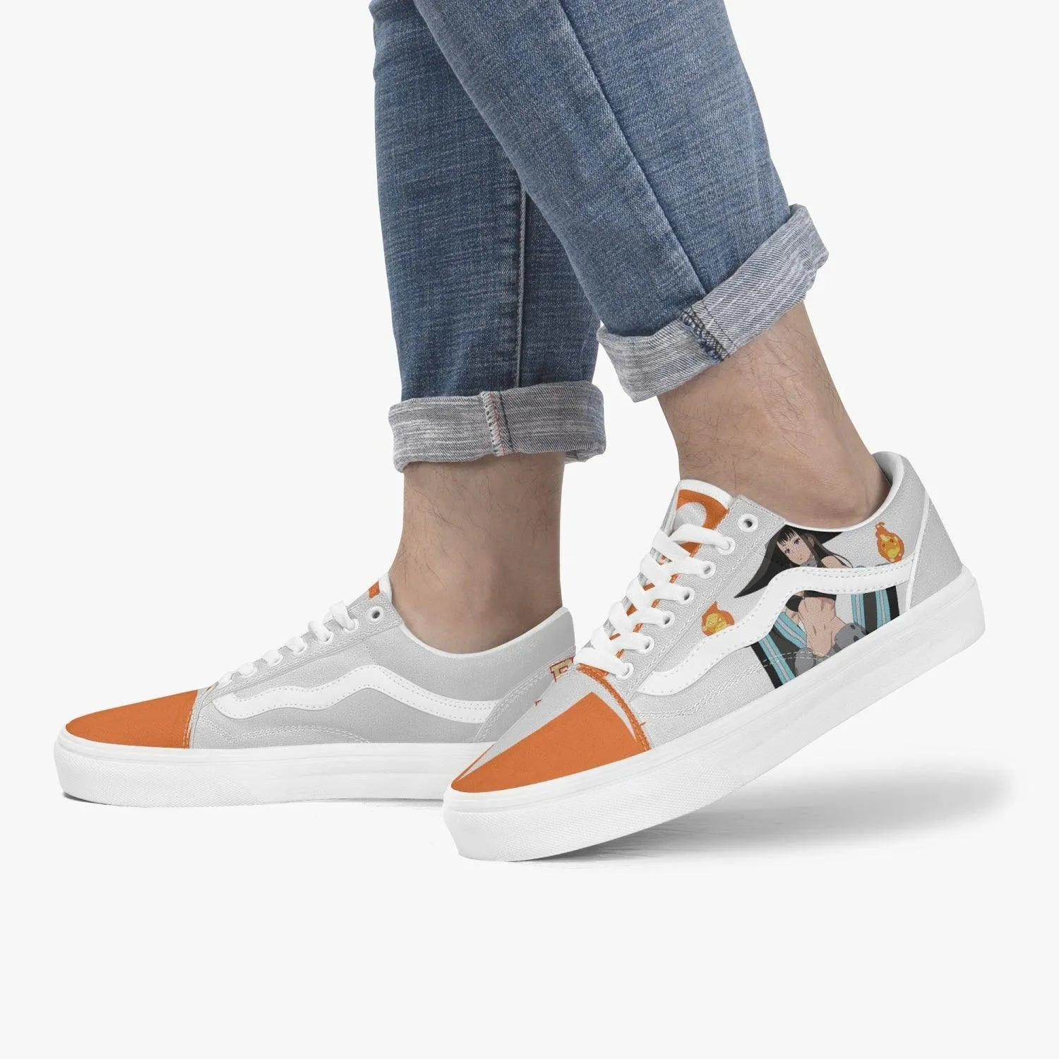 Fire Force Maki Oze V-OK Anime Shoes
