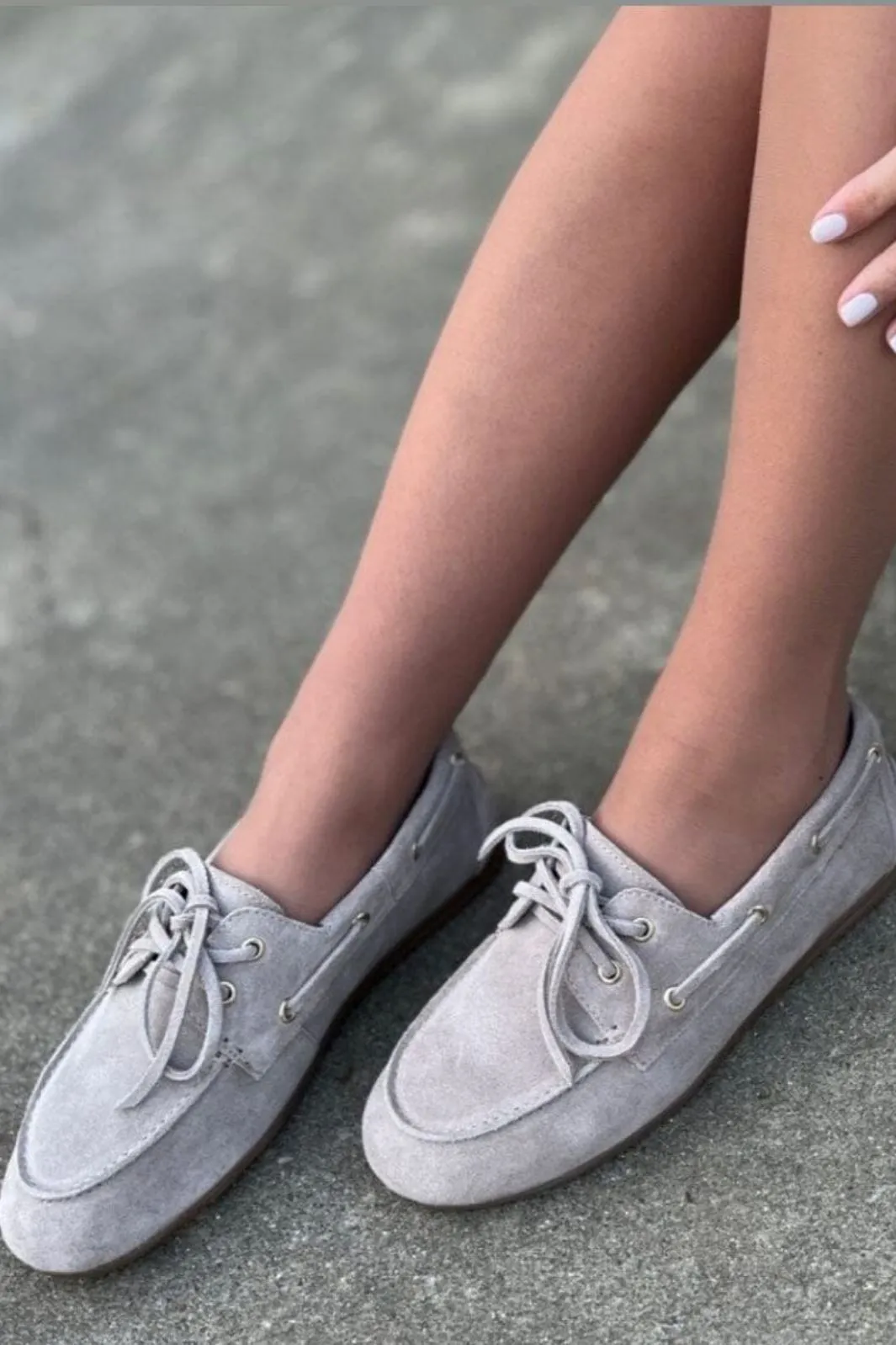 Forudbestilling - Copenhagen Shoes - Savannah Suede CS8631 - 901 - Light Beige