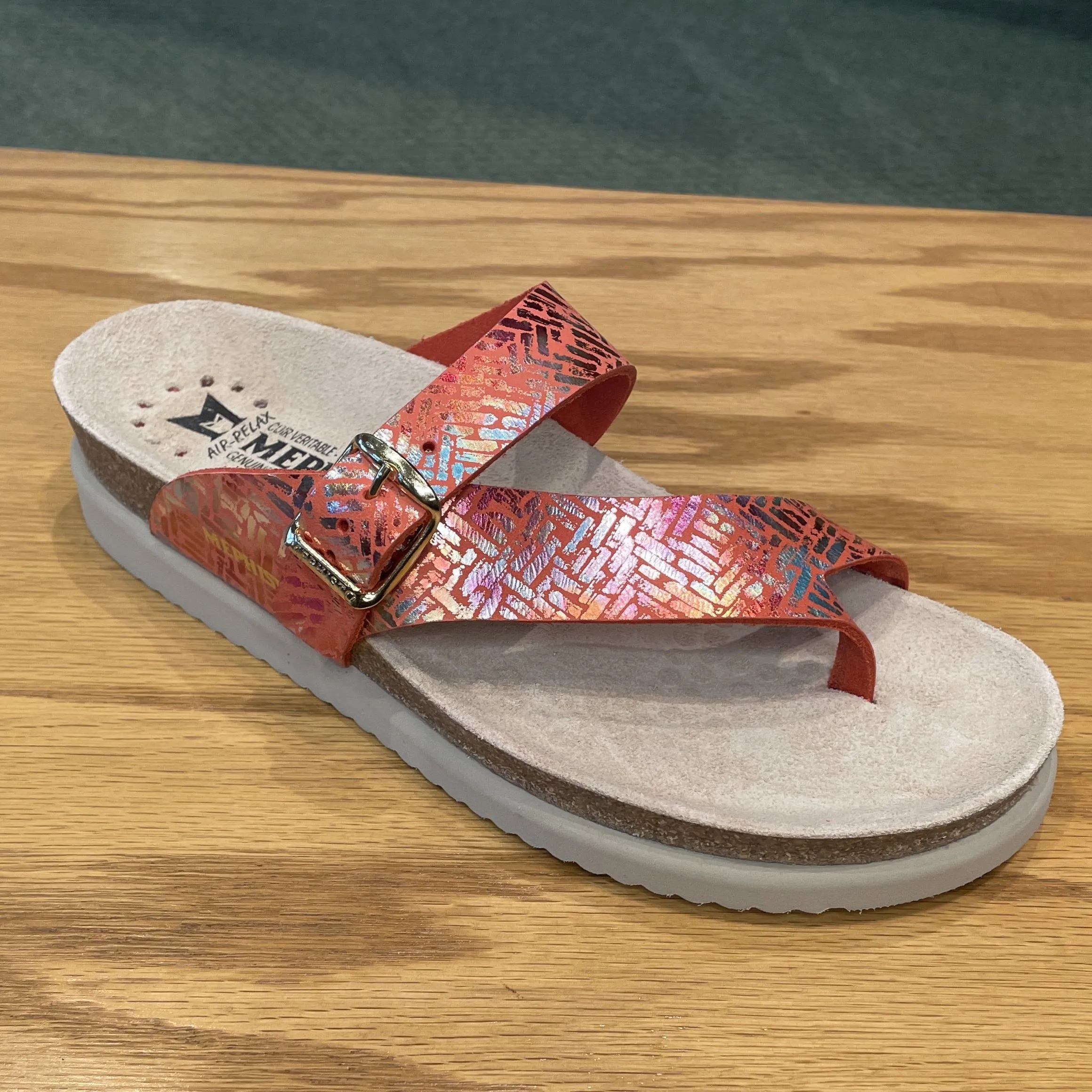 Helen - Coral Chevron