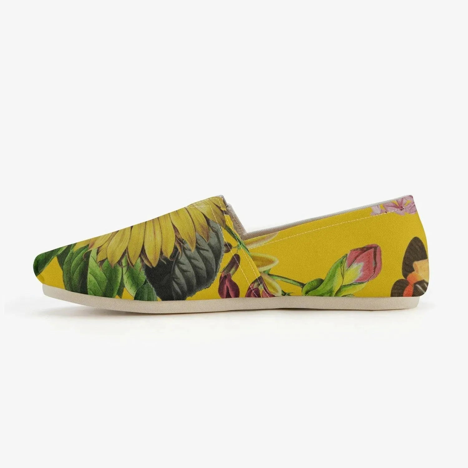 Jacki Easlick Yellow Sunflower Espadrilles