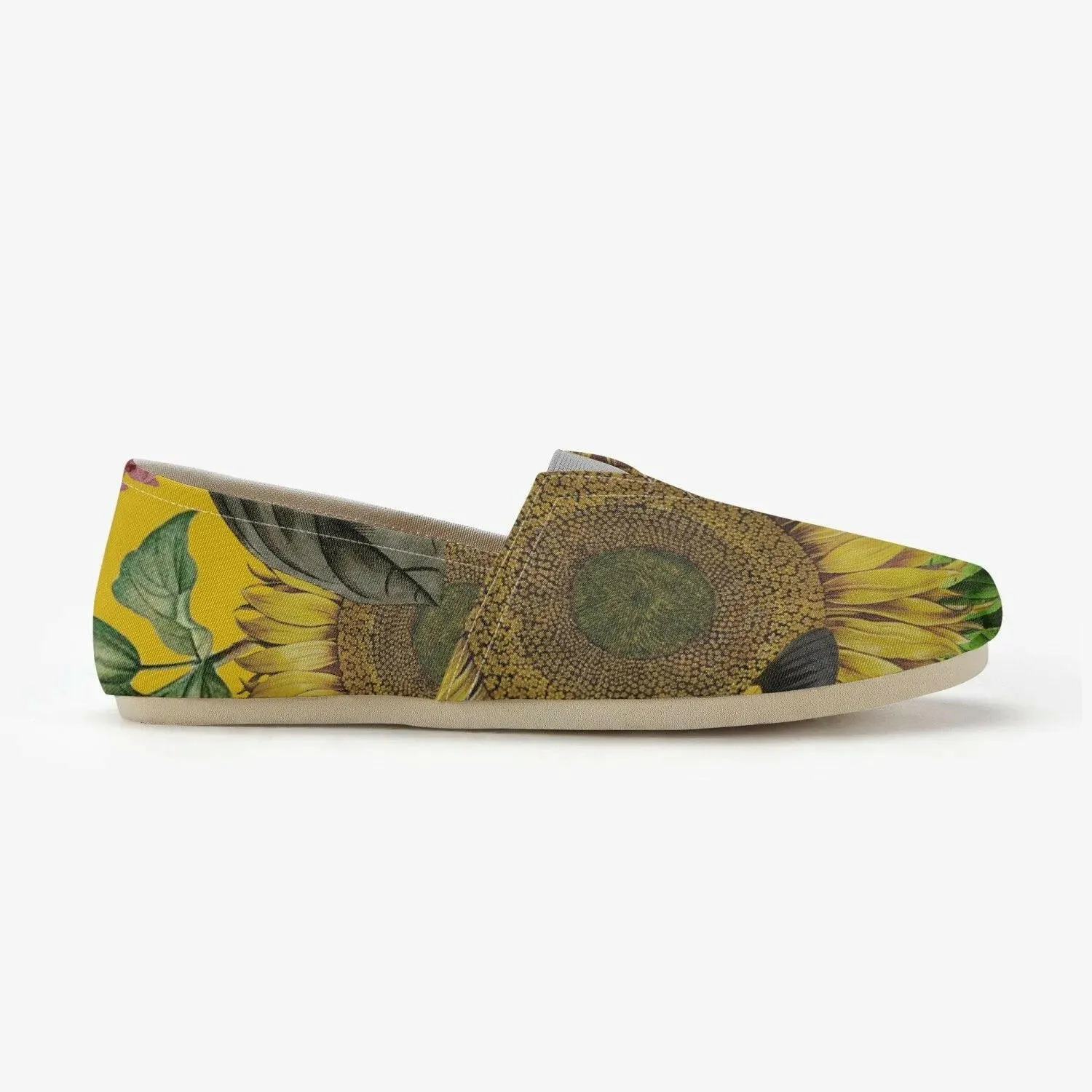 Jacki Easlick Yellow Sunflower Espadrilles