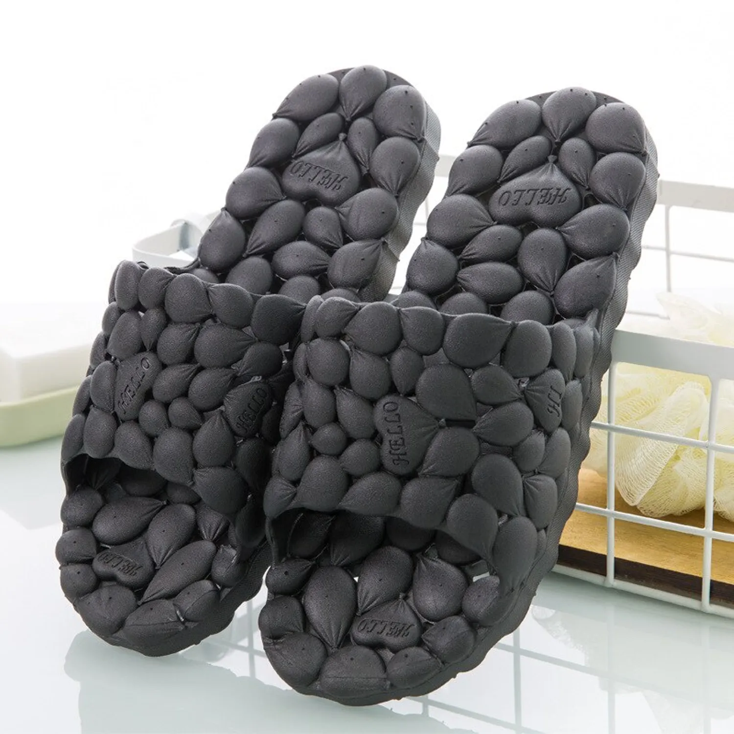 Men's Summer Soft Bathroom Slippers