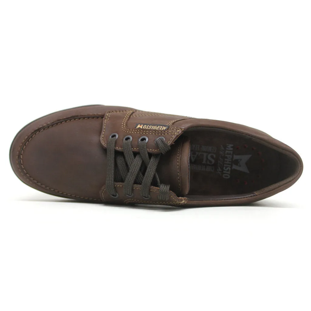 Mephisto Charles Nubuck Leather Men's Low-Profile Shoes