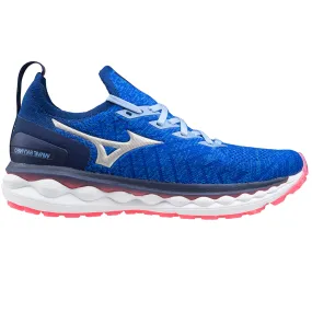 Mizuno Wave Sky Neo Women's Reflex Blue Silver Diva Pink
