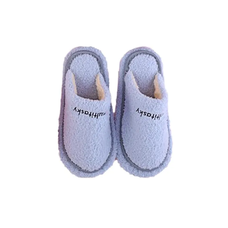 Multitasky Women's Floor Mop Slippers with Removable Sole