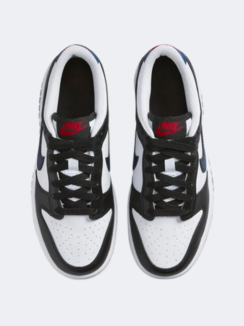 Nike Dunk Gs-Boys Lifestyle Shoes Black/White/Red/Navy