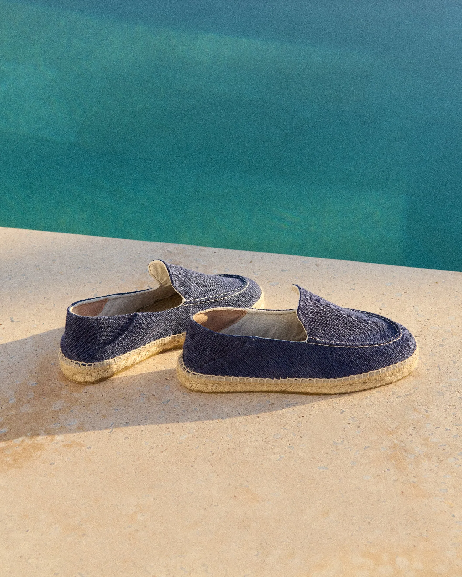 Organic Hemp Traveler Loafers|Espadrilles - O75LT - La Havana Navy
