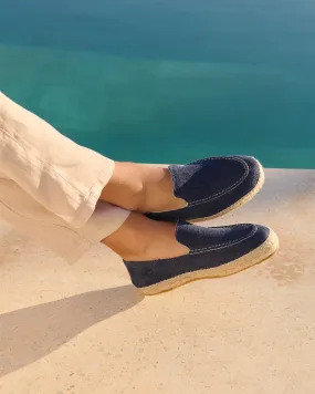 Organic Hemp Traveler Loafers|Espadrilles - O75LT - La Havana Navy