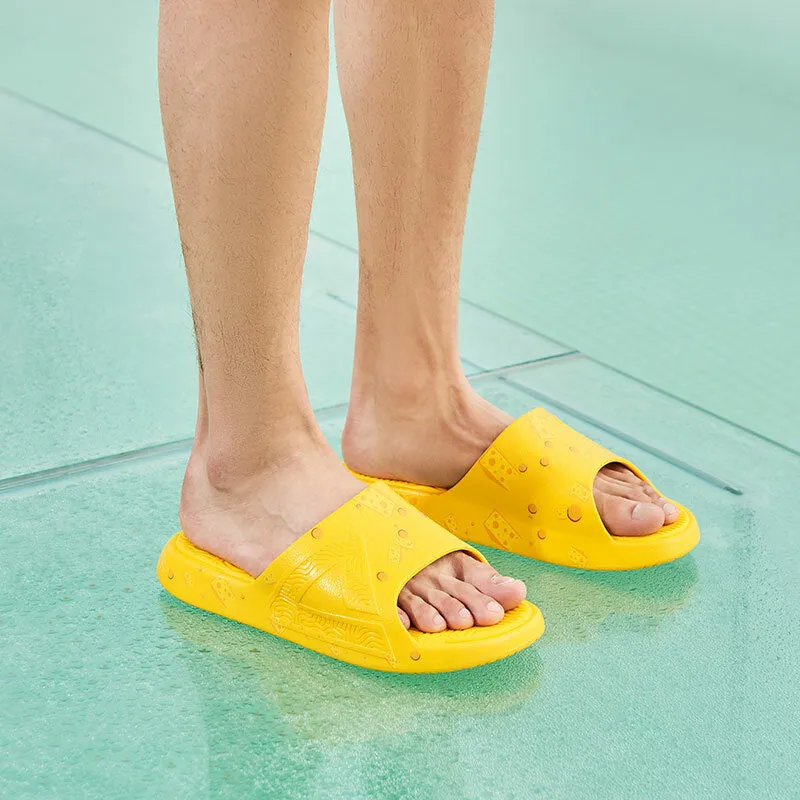 PEAK Unisex Slipper Taichi Slides 1.0 - Flare Yellow