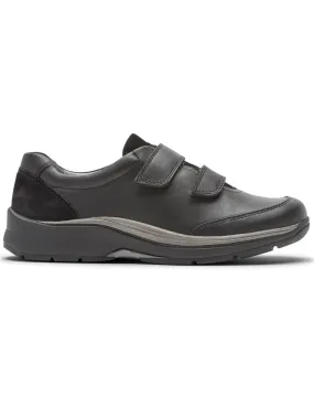 Rockport Aravon Womens Pyper Two-Strap Walking Shoe Black CH6073