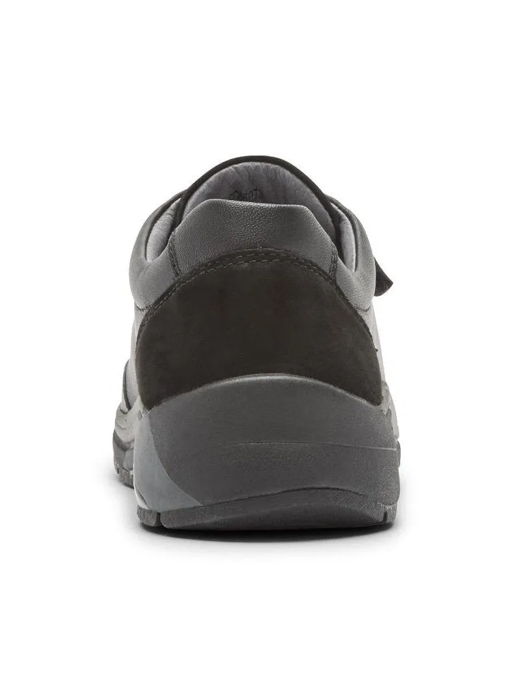 Rockport Aravon Womens Pyper Two-Strap Walking Shoe Black CH6073