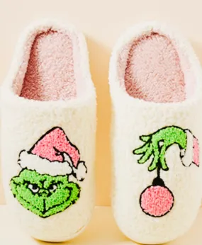 The Grinch Holiday Slippers