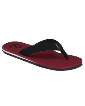 Traa SC Flip Flops in Clay Red