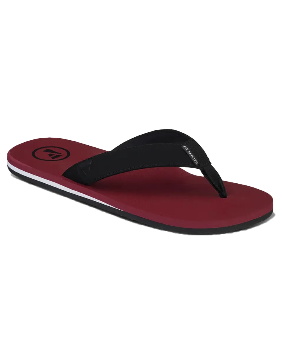 Traa SC Flip Flops in Clay Red