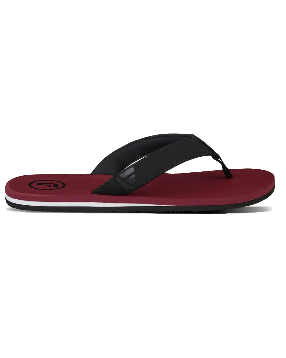 Traa SC Flip Flops in Clay Red