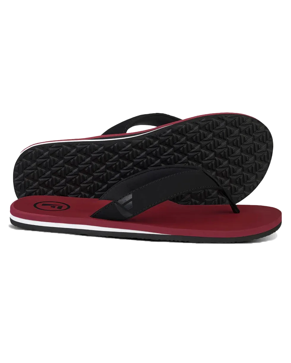 Traa SC Flip Flops in Clay Red