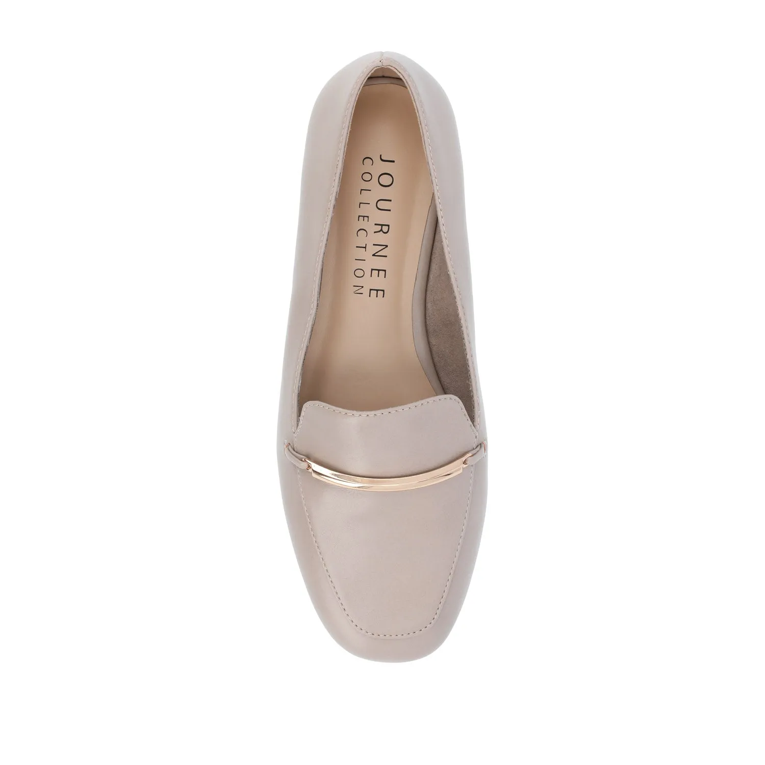 WRENN LOAFER FLATS IN FAUX LEATHER