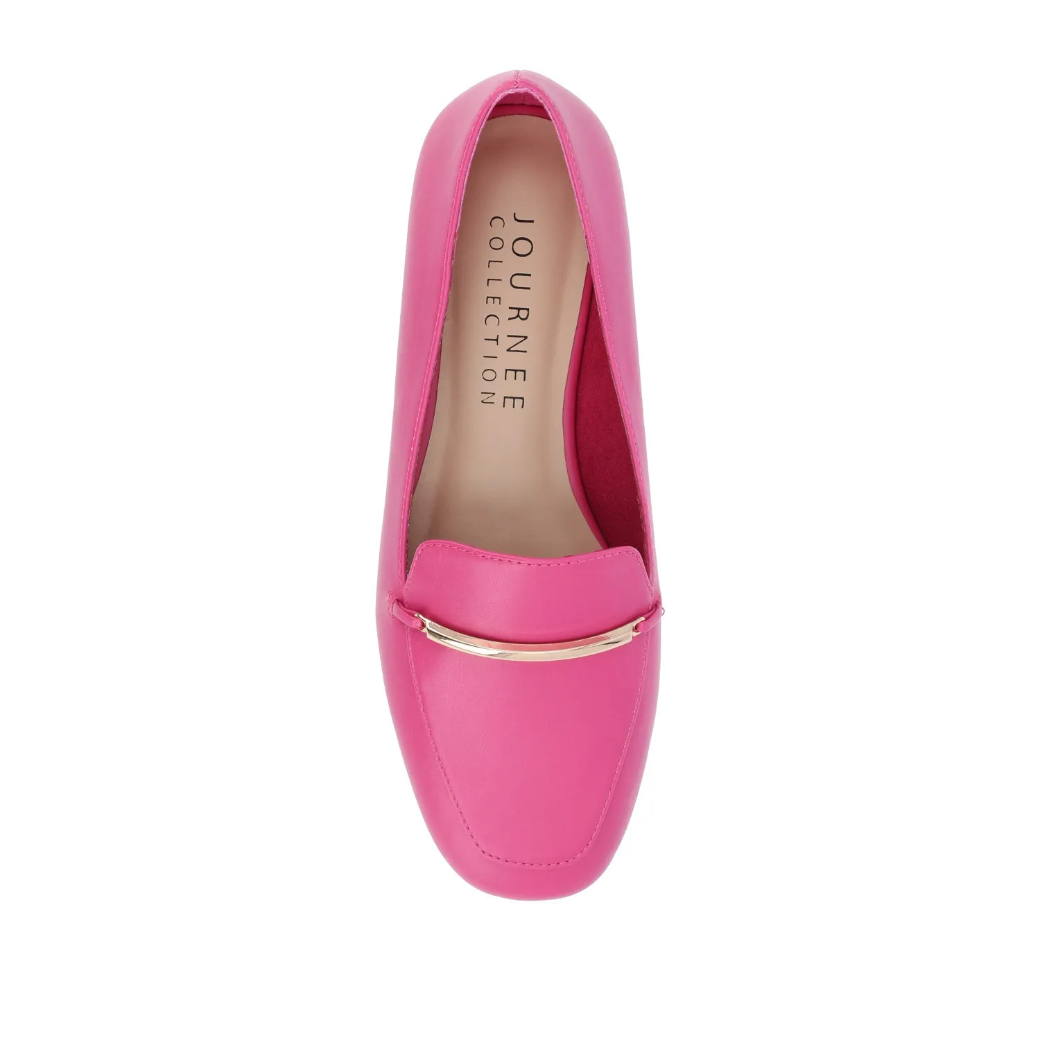 WRENN LOAFER FLATS IN FAUX LEATHER