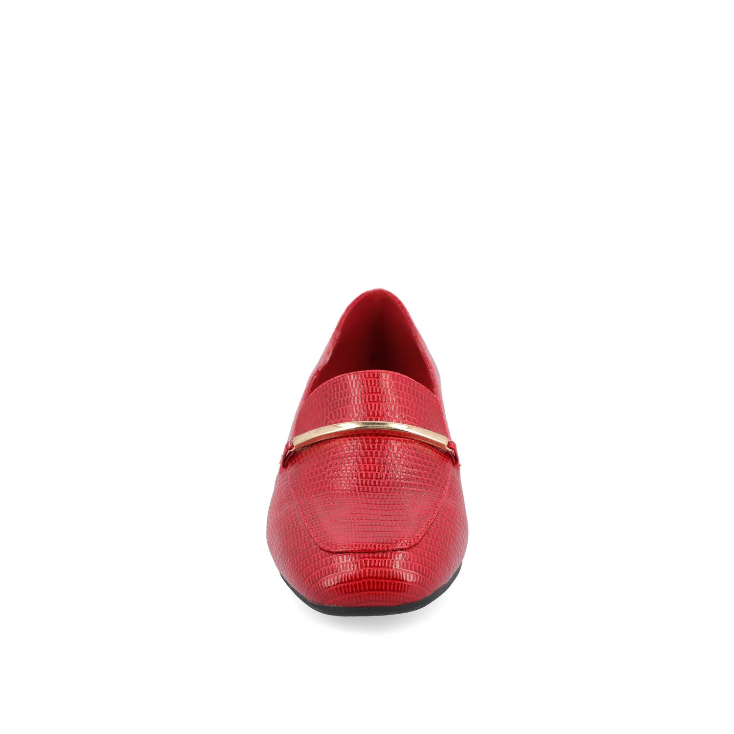WRENN PRINTED LOAFER FLATS IN WIDE